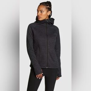 Eddie Bauer Women’s CLOUDLAYER FLEECE
Color STORM Athletic Hoodie w/ Thumbholes